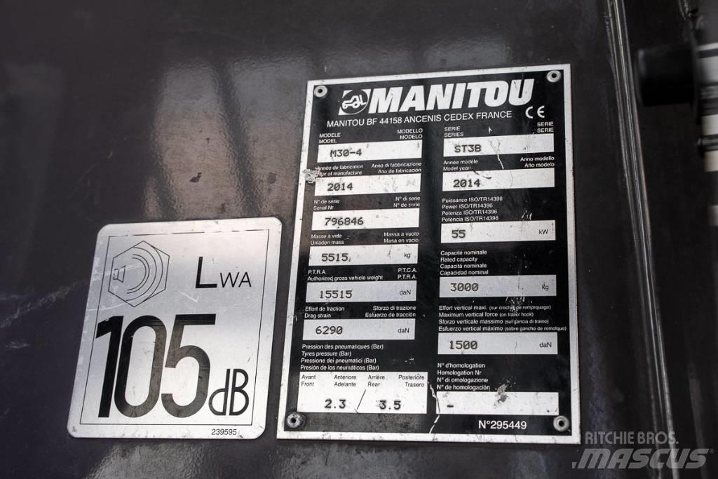 Manitou M 30.4 Dyzeliniai krautuvai