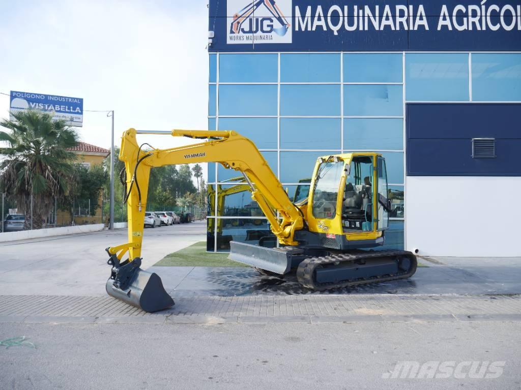 Yanmar Vio 80 Vidutinės galios ekskavatoriai 7-12 t