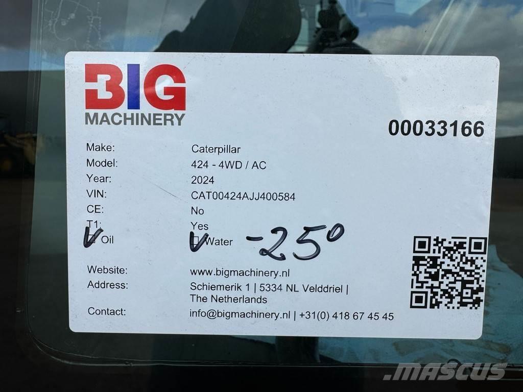 CAT 424 - 4WD / AC Ekskavatoriniai krautuvai