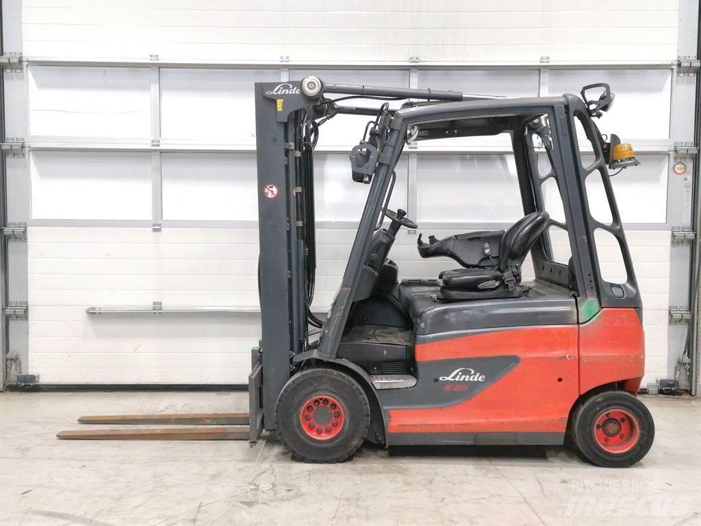 Linde E25-01 Elektriniai šakiniai krautuvai