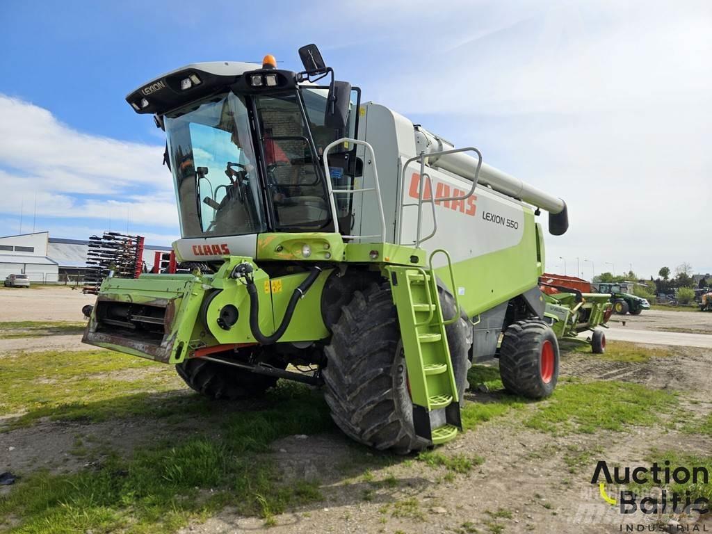 CLAAS Lexion 550 Derliaus nuėmimo kombainai
