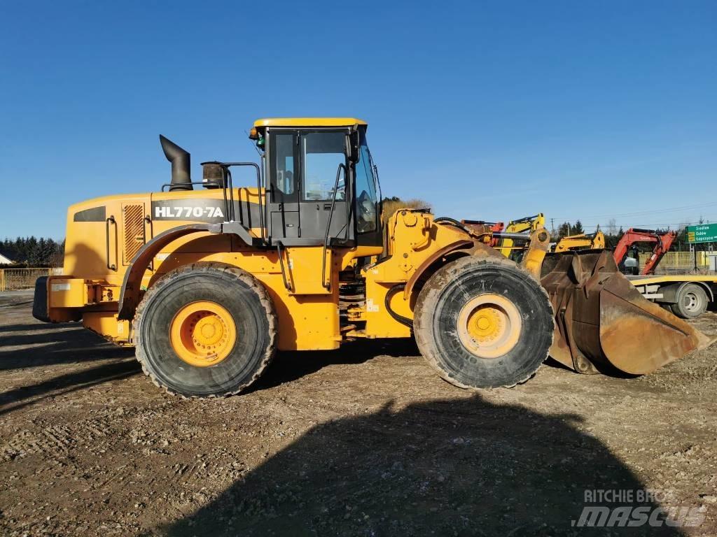 Hyundai HL 770-7 A Naudoti ratiniai krautuvai