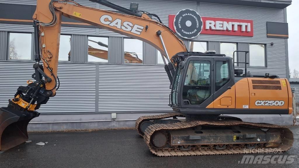 CASE CX 250 D Vikšriniai ekskavatoriai