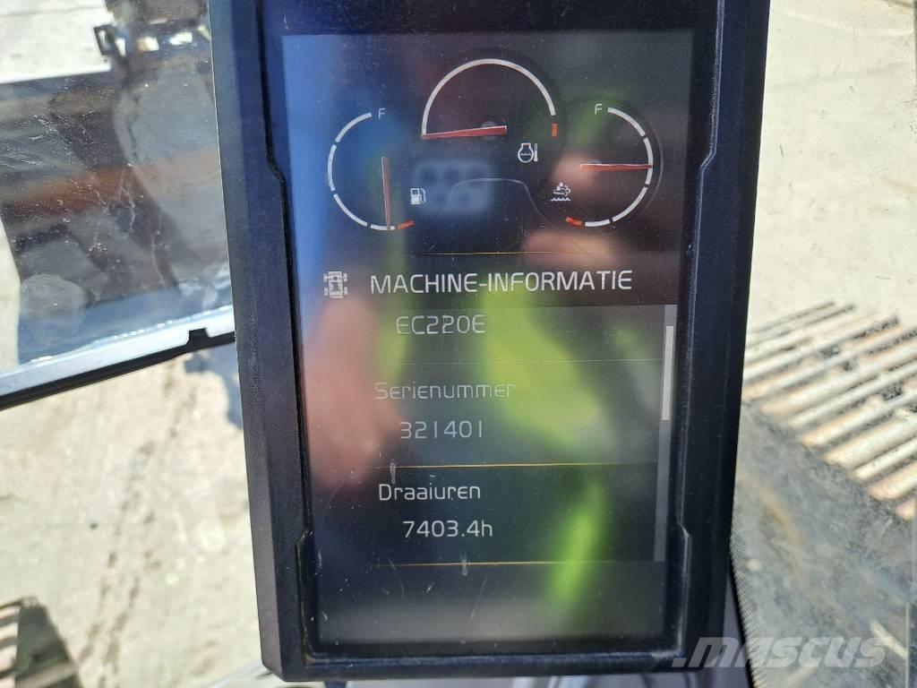 Volvo EC 220 EL Vikšriniai ekskavatoriai