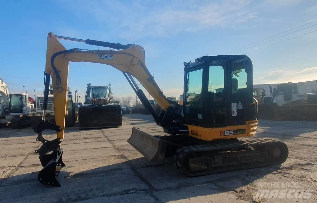 JCB 85 Z-1 Vidutinės galios ekskavatoriai 7-12 t