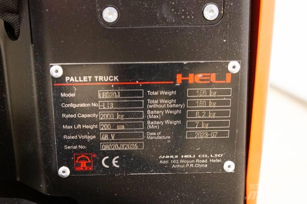 Heli CBD 20 Mažų aukščių keltuvai