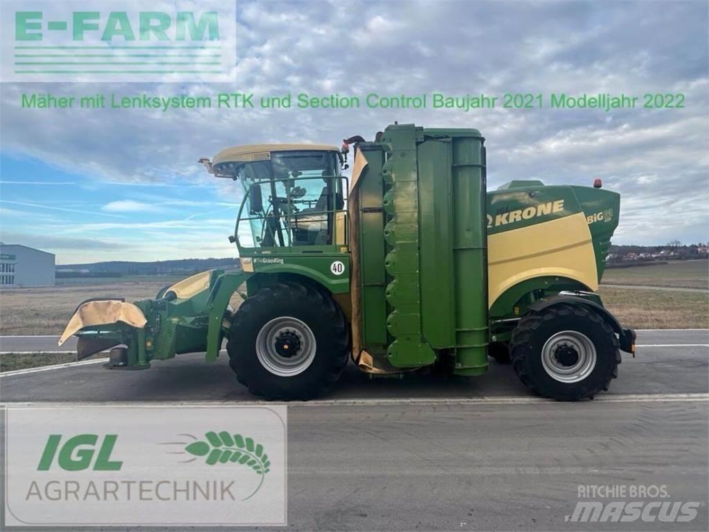 Krone big m 450 cv Šienapjovės