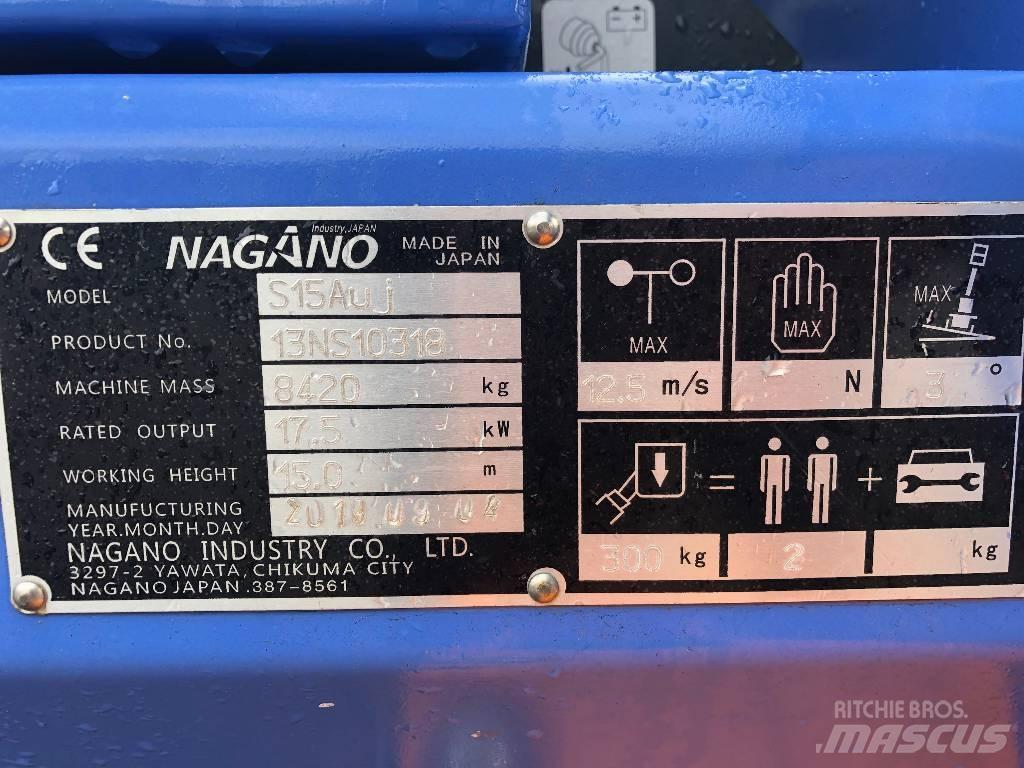 Nagano S15AUJ Teleskopiniai keltuvai