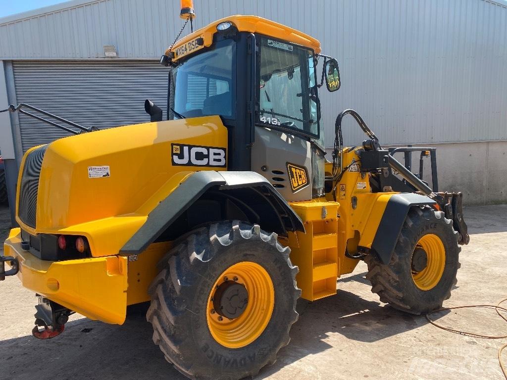 JCB 413 S Naudoti ratiniai krautuvai