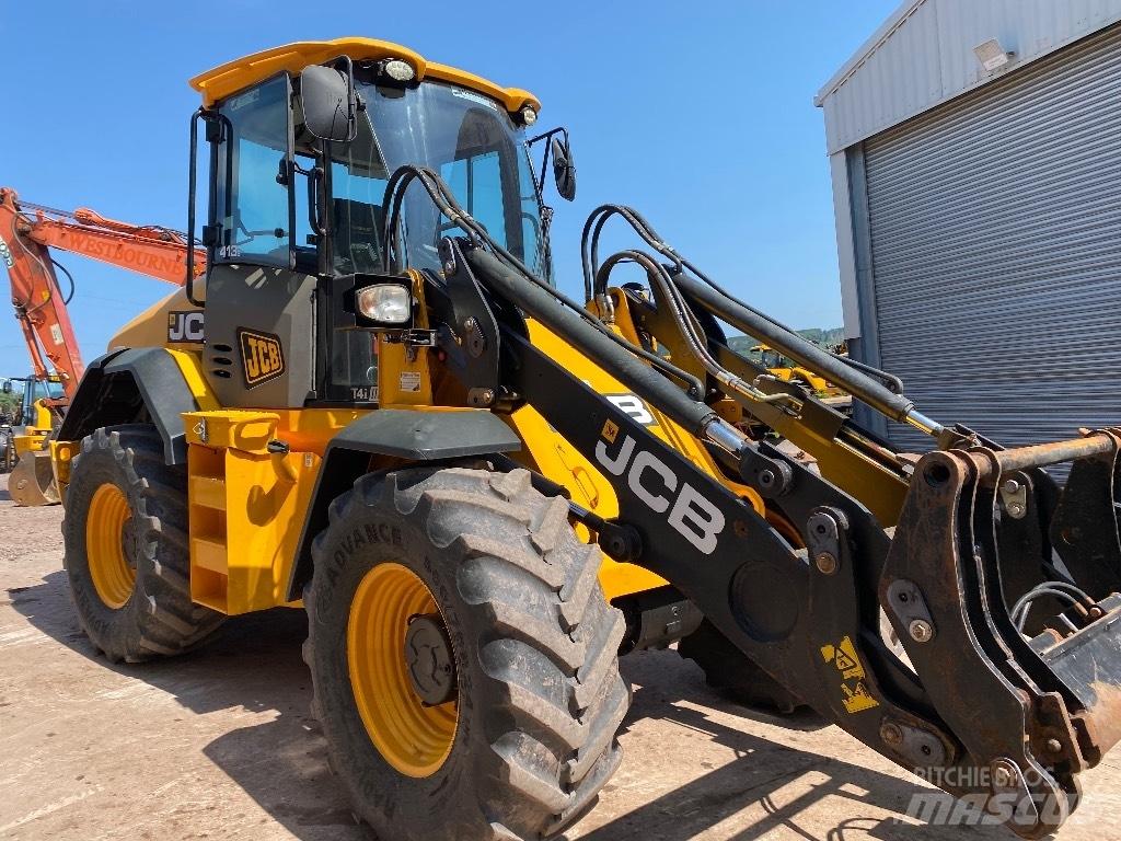 JCB 413 S Naudoti ratiniai krautuvai