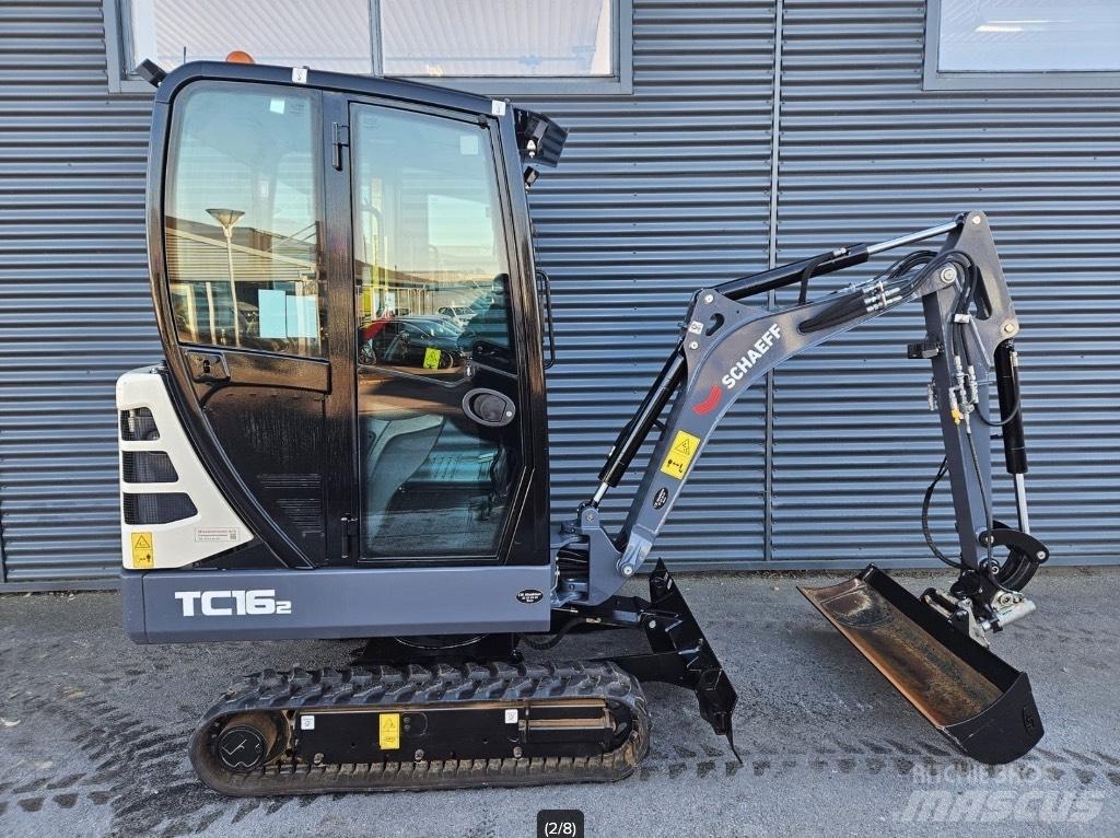 Terex tc16-2 Mini ekskavatoriai < 7 t