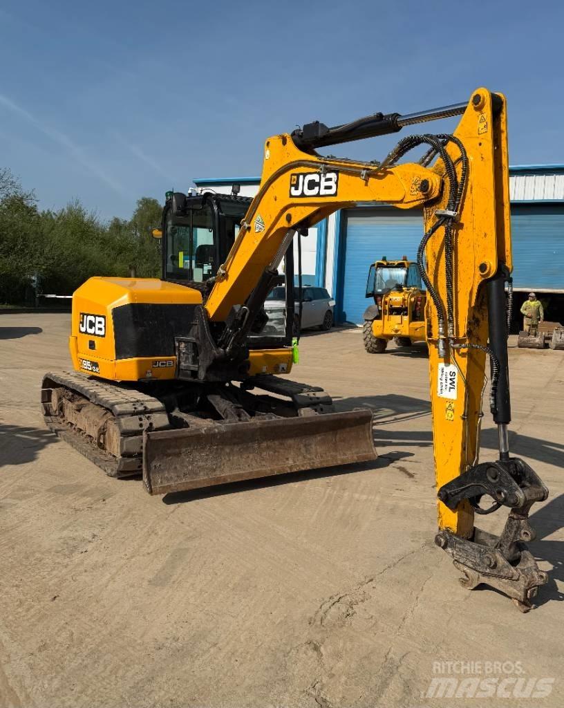 JCB 85 Z-2 Vidutinės galios ekskavatoriai 7-12 t