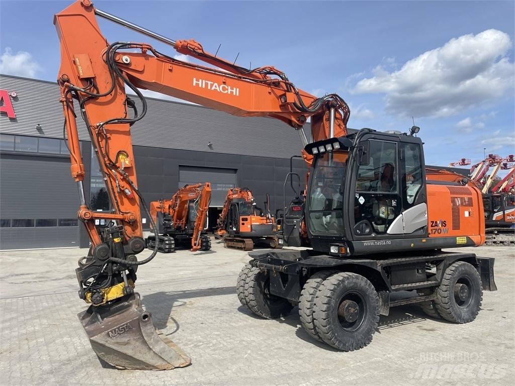 Hitachi ZX 170 W-5 B Ratiniai ekskavatoriai
