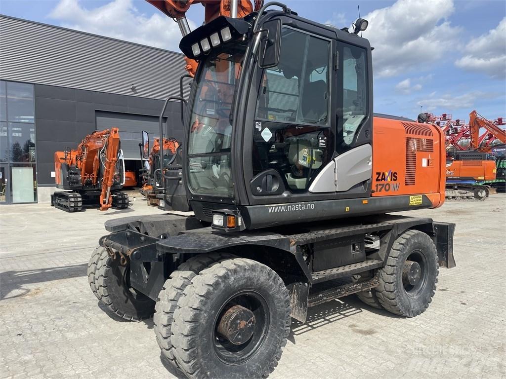 Hitachi ZX 170 W-5 B Ratiniai ekskavatoriai