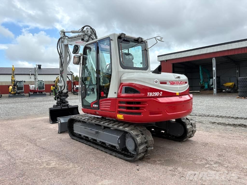 Takeuchi TB290 Vidutinės galios ekskavatoriai 7-12 t