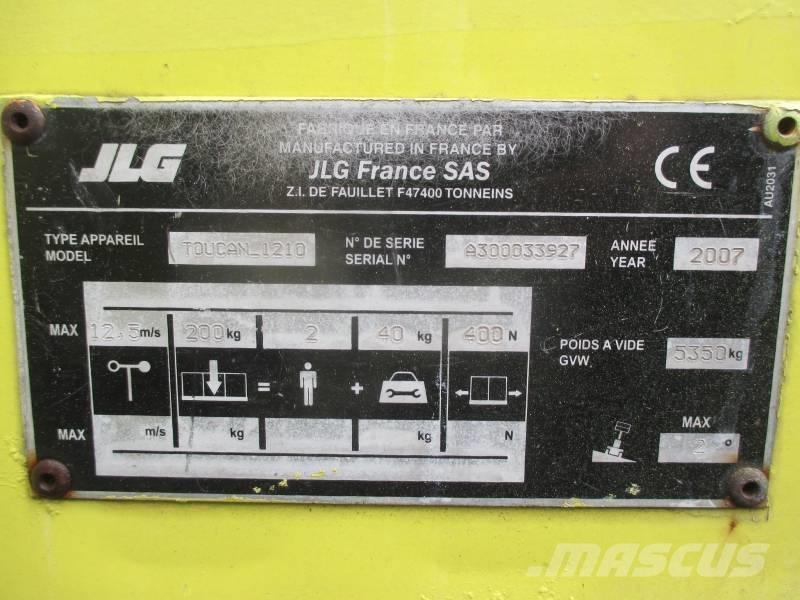 JLG Toucan 1210 Alkūniniai keltuvai