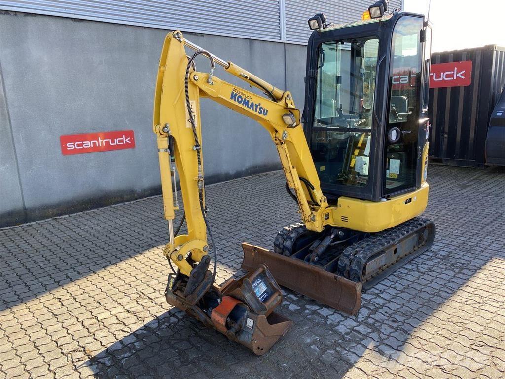 Komatsu PC16R-3HS Ratiniai ekskavatoriai