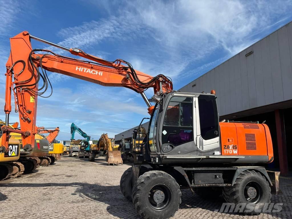 Hitachi ZX 170 W-3 Ratiniai ekskavatoriai