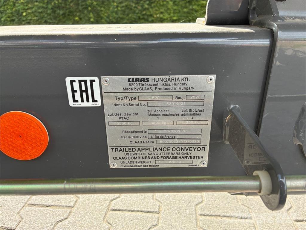 CLAAS Vario 680 Medžių kirtimo mašinų darbinės galvos