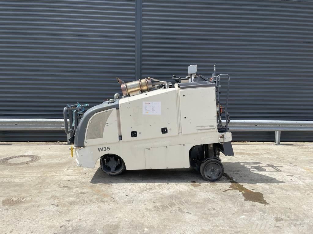 Wirtgen W 35 DC Asfalto šalto frezavimo technika