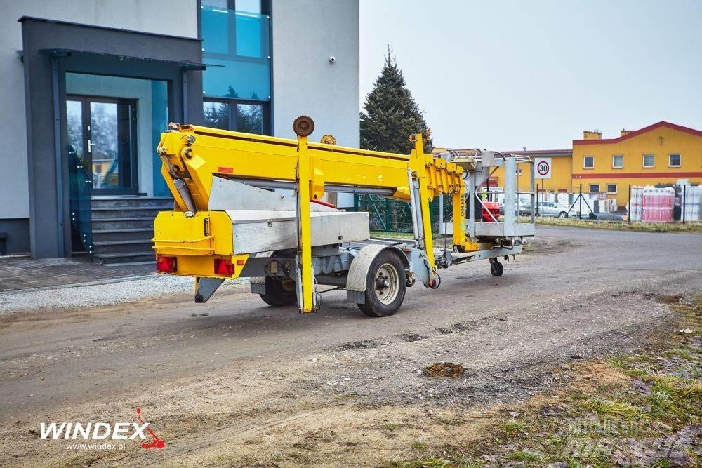 Ommelift 2100 EBZ Ant priekabų montuojamos kėlimo platformos
