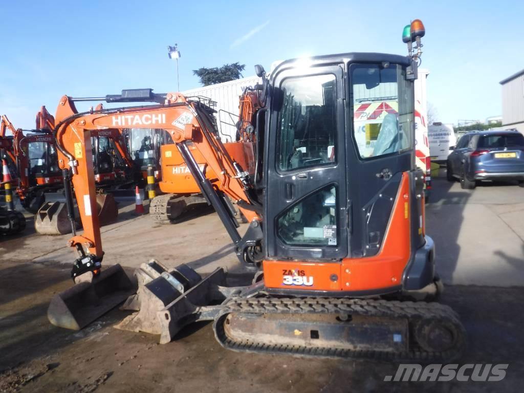 Hitachi ZX 33 U-6 Mini ekskavatoriai < 7 t