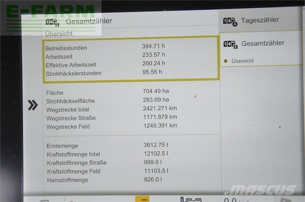 CLAAS trion 730 Derliaus nuėmimo kombainai