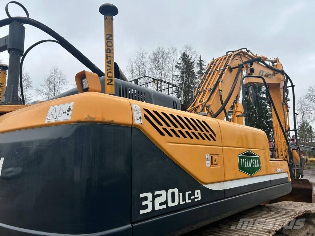 Hyundai R320 LC-9 Vikšriniai ekskavatoriai