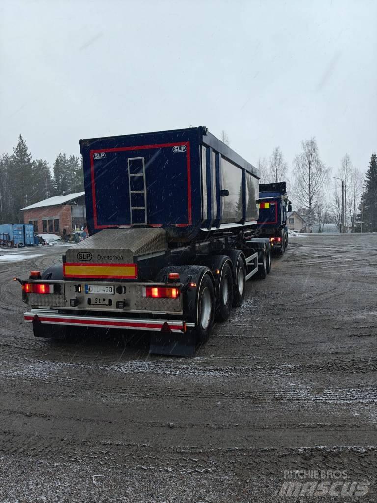 Scania R 730 Savivarčių priekabų vilkikai