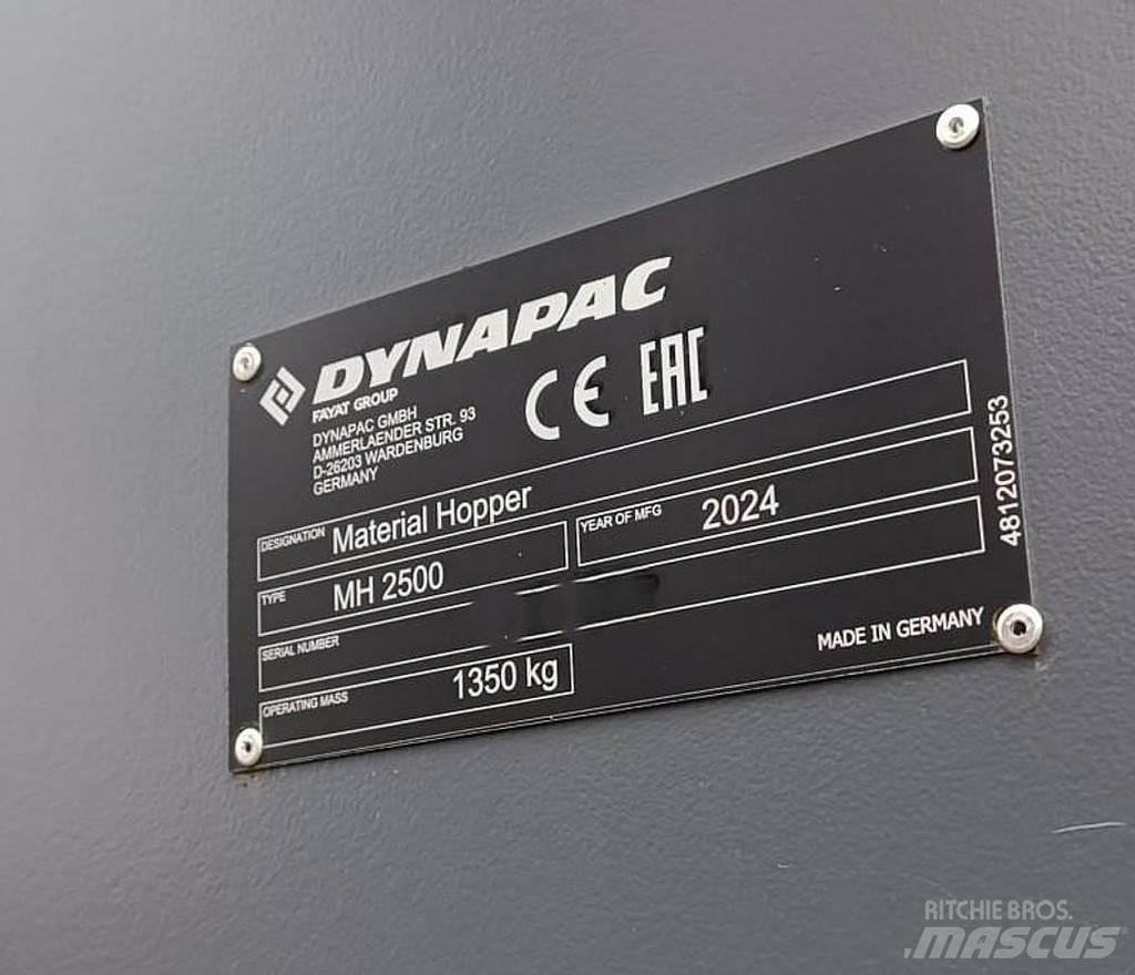 Dynapac MH2500 Gyvulių šėrimo įranga