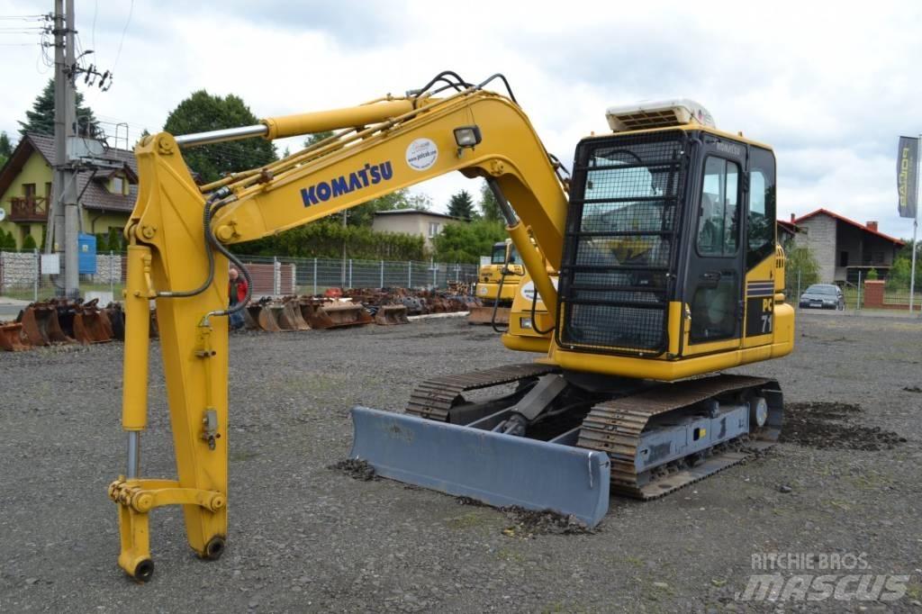 Komatsu PC 80 Vidutinės galios ekskavatoriai 7-12 t