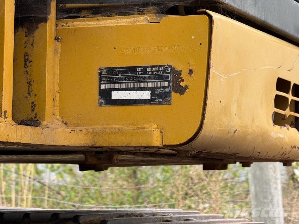 CAT 314 D LCR Vikšriniai ekskavatoriai