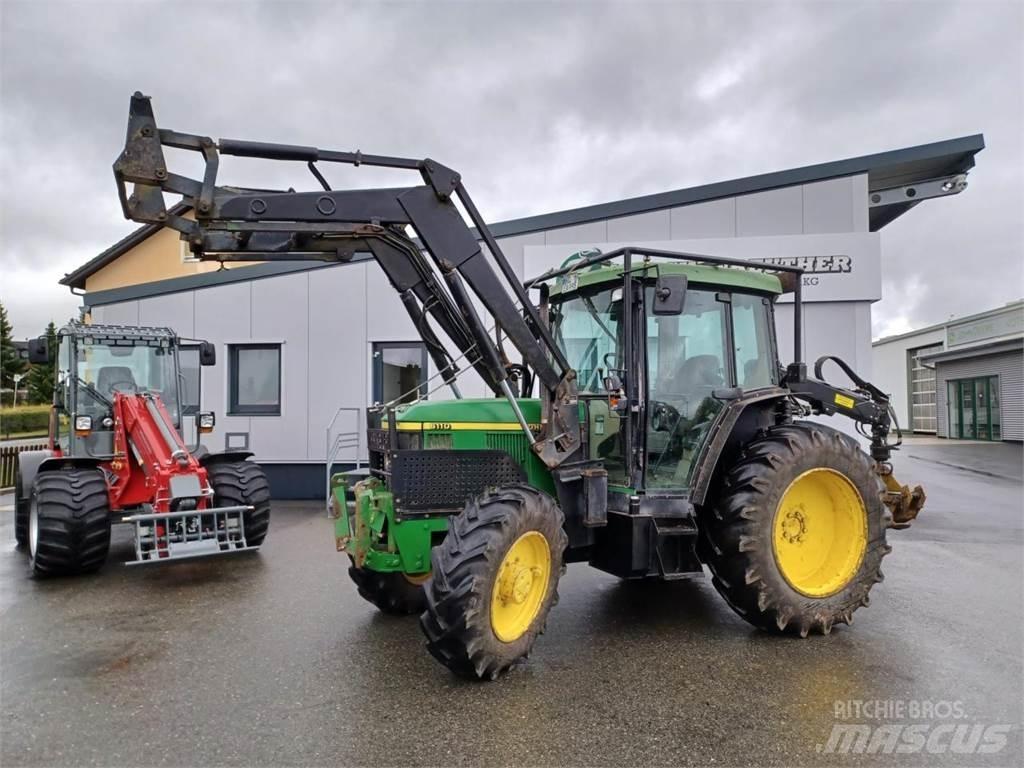 John Deere 6110SE Miško traktoriai