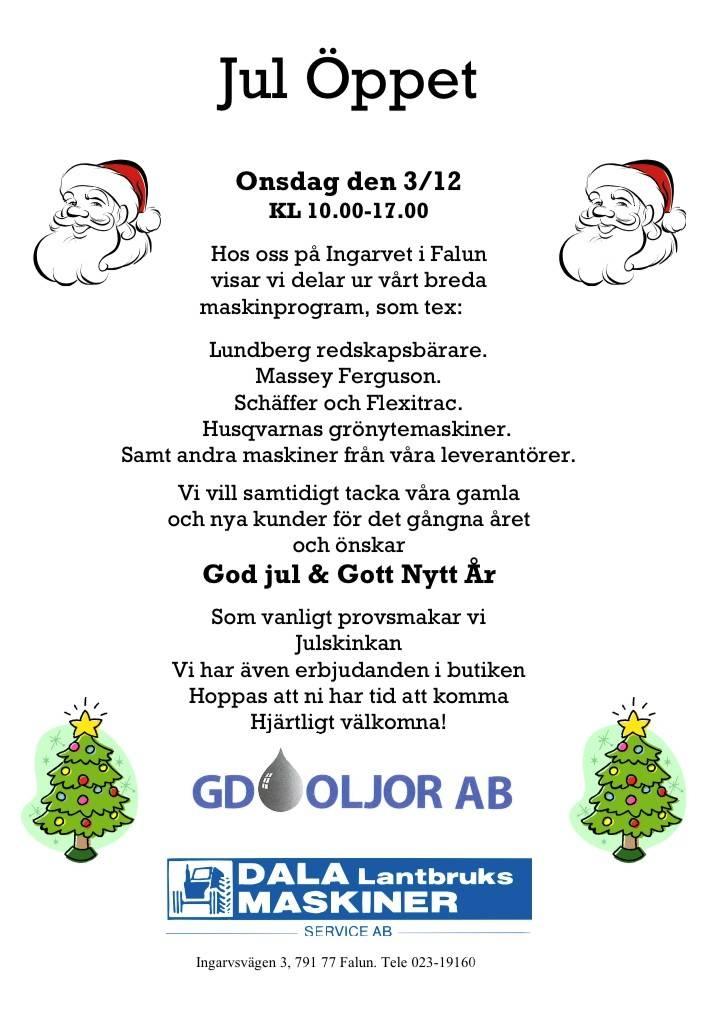 Öppet Hus Falun Žemės ūkis - Kita