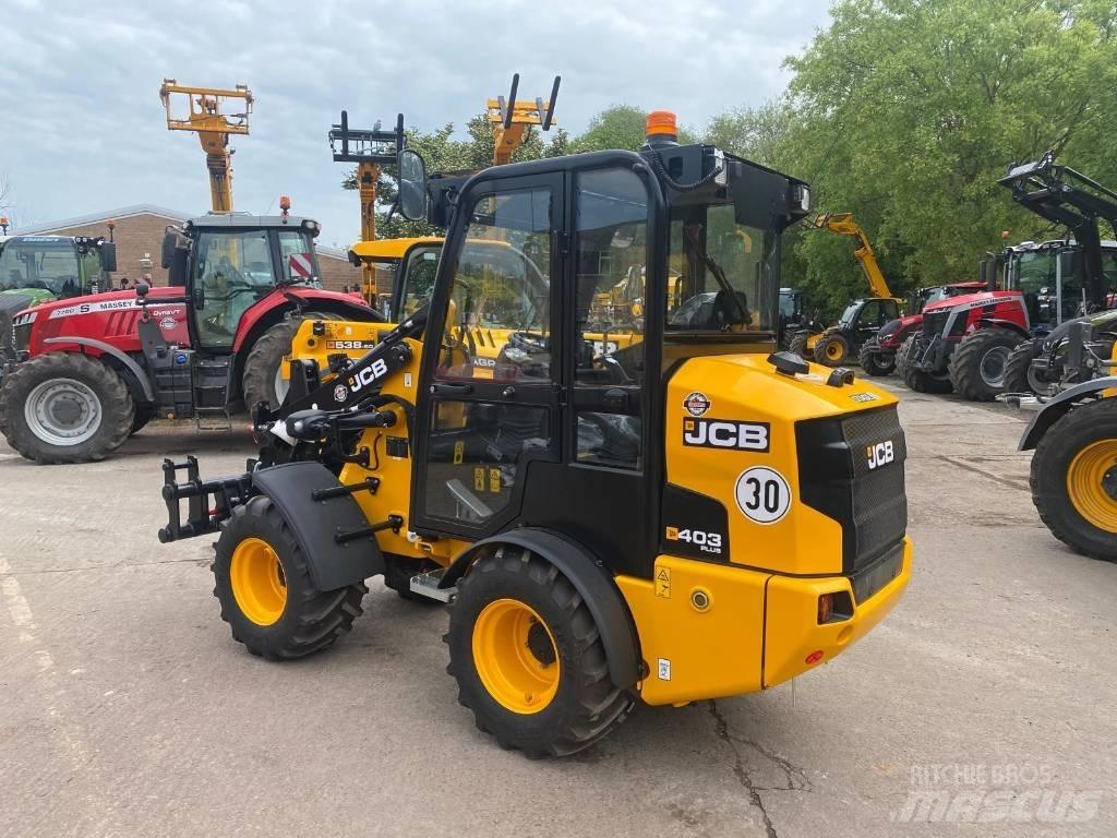 JCB 403 PLUS Teleskopiniai krautuvai žemės ūkiui