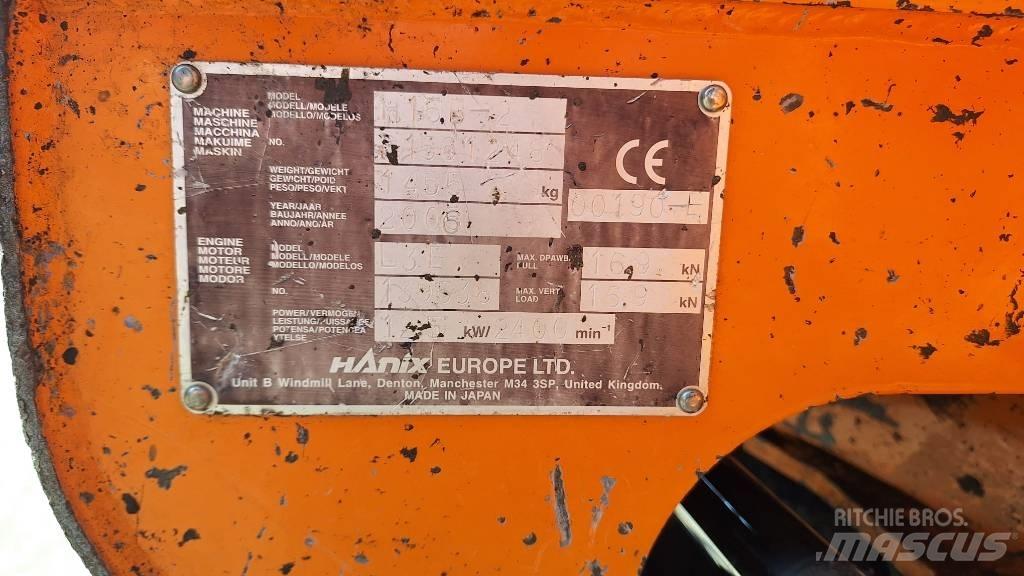 Hanix H15B-2 Mini ekskavatoriai < 7 t