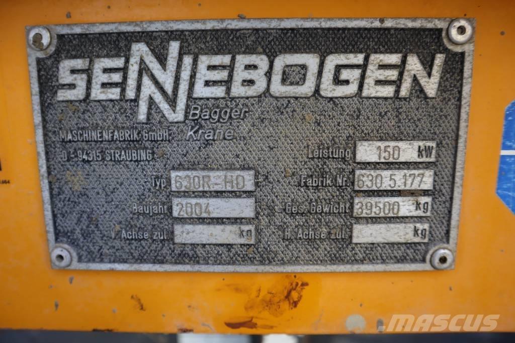 Sennebogen 630 RHD Vikšriniai kranai