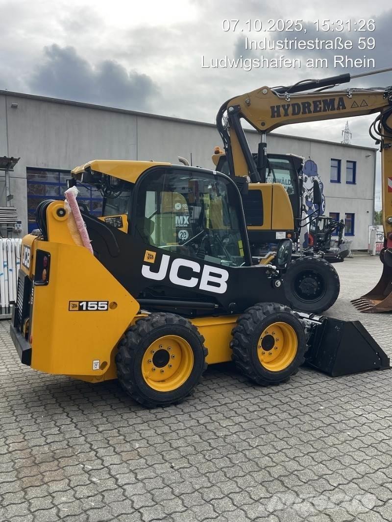 JCB 155 Krautuvai su šoniniu pasukimu