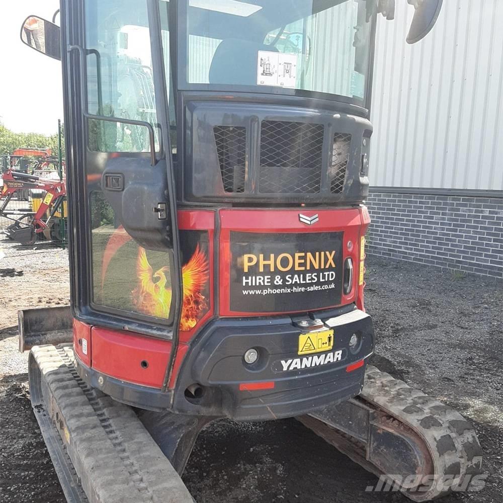 Yanmar Vio 38 Mini ekskavatoriai < 7 t