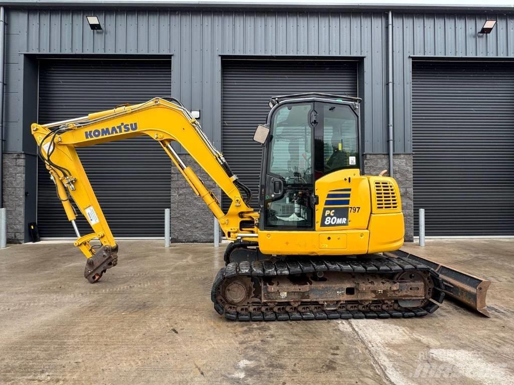 Komatsu PC 80 MR-5 Vidutinės galios ekskavatoriai 7-12 t