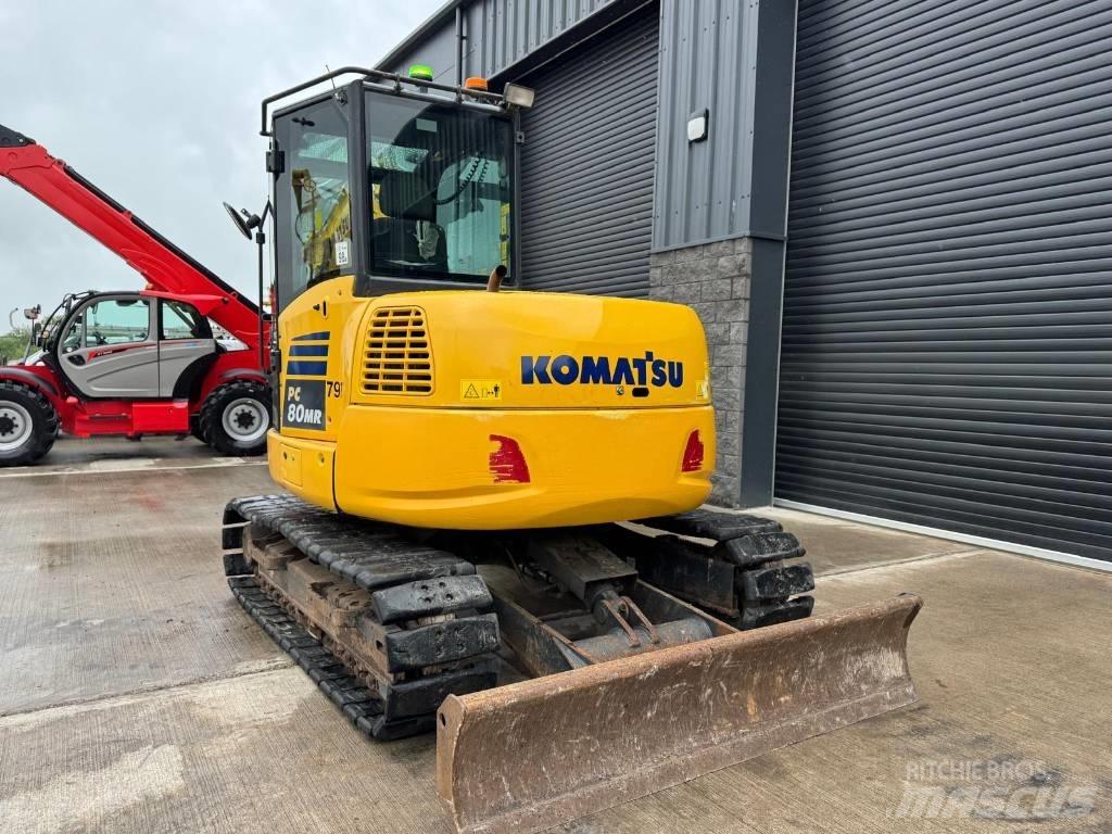 Komatsu PC 80 MR-5 Vidutinės galios ekskavatoriai 7-12 t
