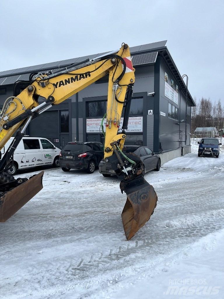 Yanmar B 95 W Ratiniai ekskavatoriai