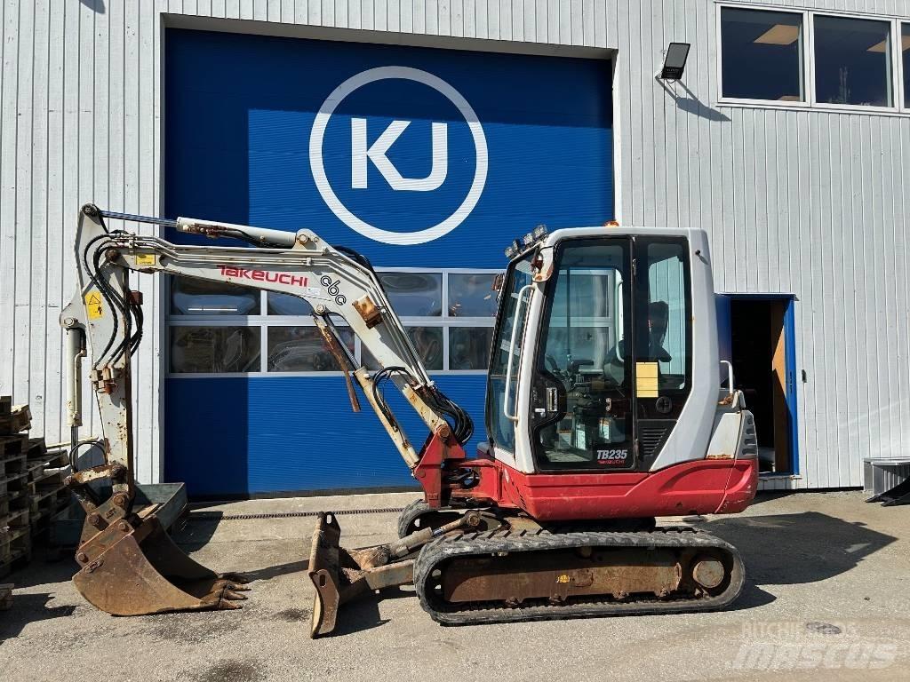 Takeuchi TB 235 Mini ekskavatoriai < 7 t
