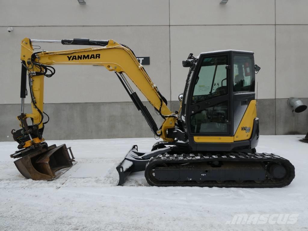 Yanmar Vio 80-1A Vidutinės galios ekskavatoriai 7-12 t
