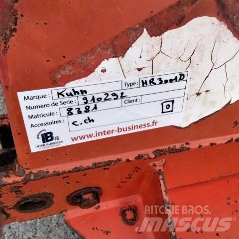 Kuhn HR3001D Varomosios akėčios ir žemės frezos