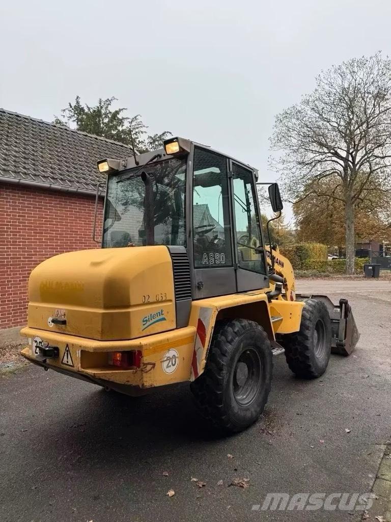 Ahlmann AS 90 Naudoti ratiniai krautuvai