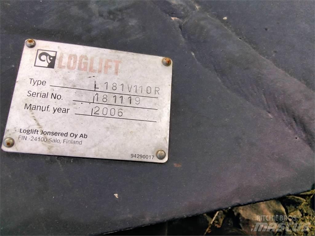 Loglift L181V Medžių kirtimo mašinų kranai