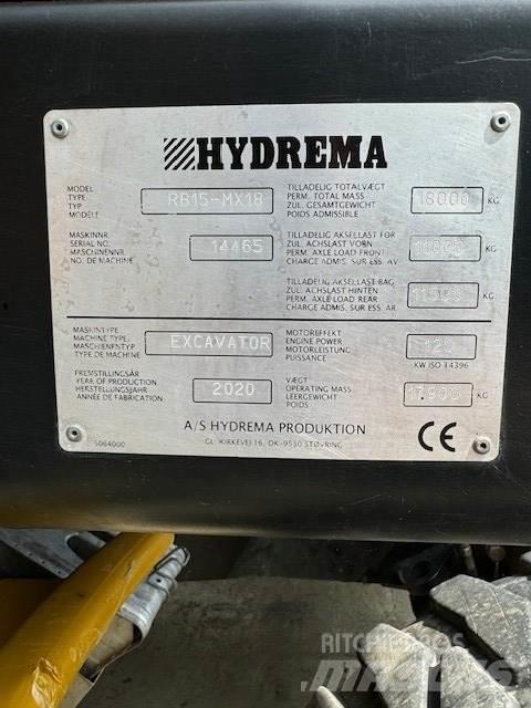 Hydrema MX18T4 Ratiniai ekskavatoriai