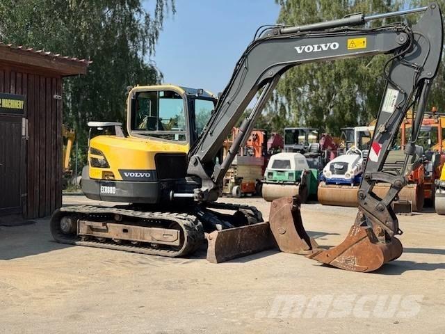 Volvo ECR 88 D Vidutinės galios ekskavatoriai 7-12 t