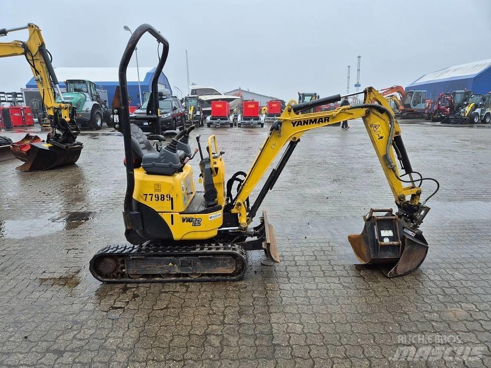 Yanmar Vio 12 Mini ekskavatoriai < 7 t
